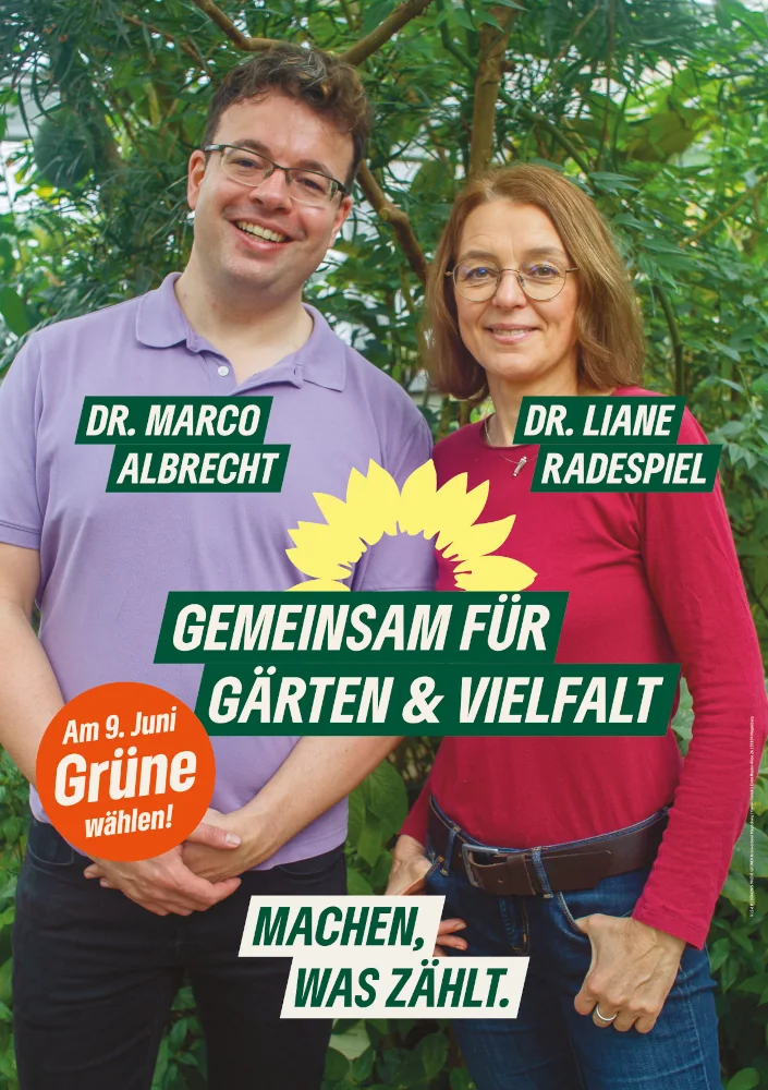 Dr. Marco Albrecht und Dr. Liane Radespiel - Gemeinsam für Gärten und Vielfalt