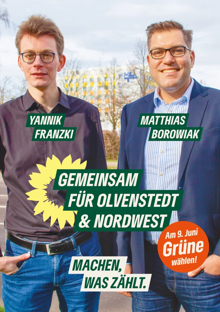 Yannik Franzki und Matthias Borowiak - Gemeinsam für Olvenstedt und Nordwest