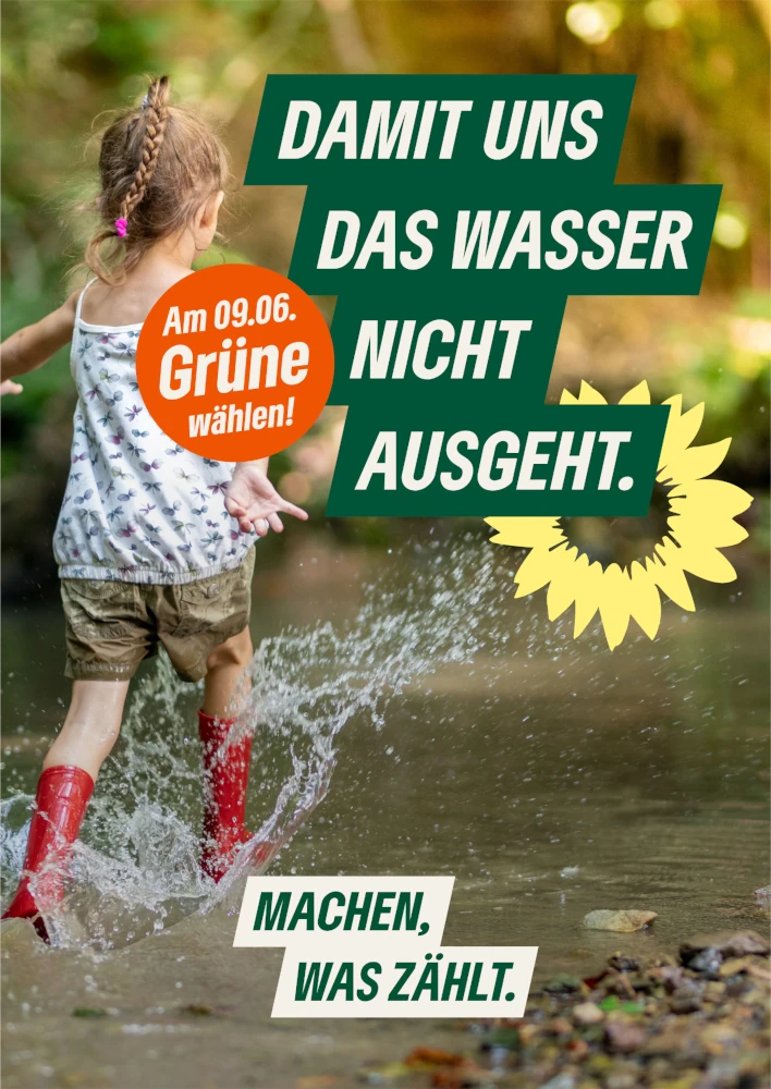 Damit uns das Wasser nicht ausgeht